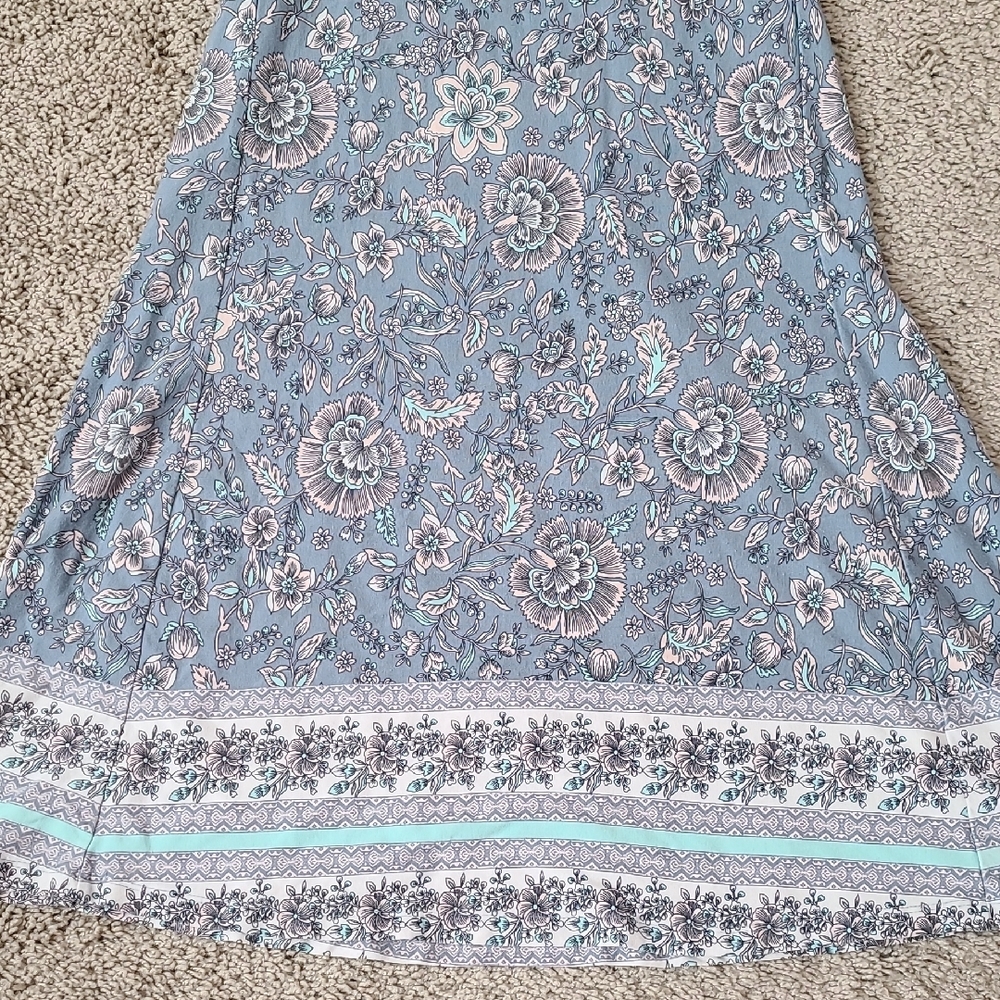 LOFT Floral Swing Dress - Picture 8 of 10